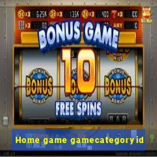 Home game gamecategoryid